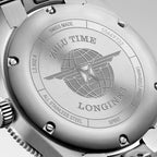 Reloj Longines Spirit Zulu Time Automático Dial Antracita L3.802.4.63.6
