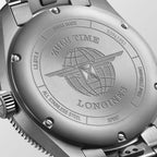 Reloj Longines Spirit Zulu Time 42mm Automático Dial Antracita L3.812.4.63.6