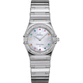 Omega Quartz Diamond White Dial Ladies Watch 1475.79