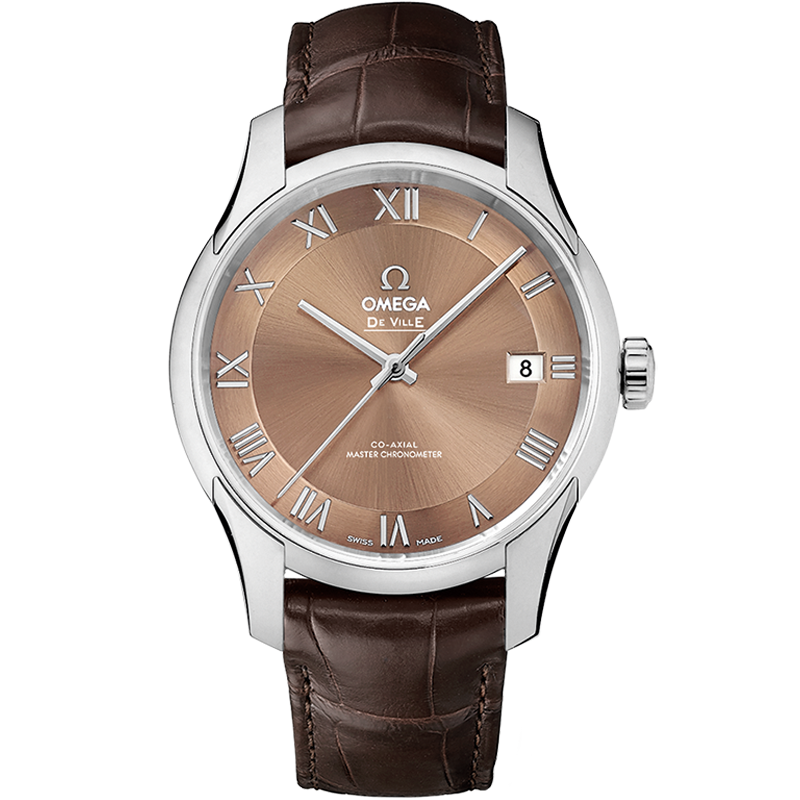 Omega De Ville Hour Vision Automatic Bronze-Colored Dial Men's Watch