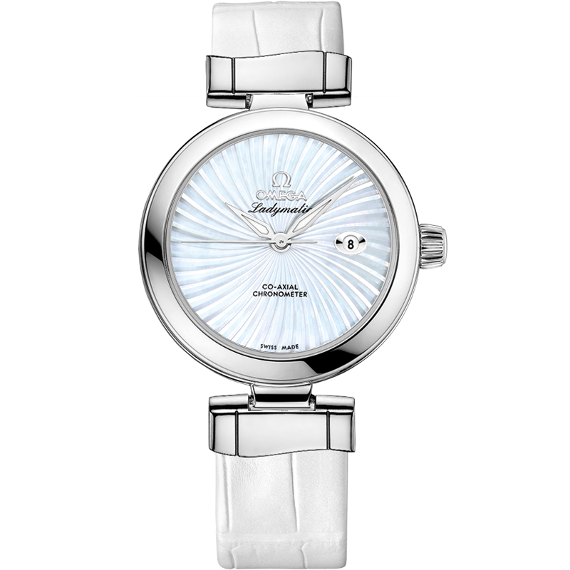 Omega De Ville Ladymatic Automatic Mother of Pearl Dial Stainless Steel Ladies Watch 425.33.34.20.05.001