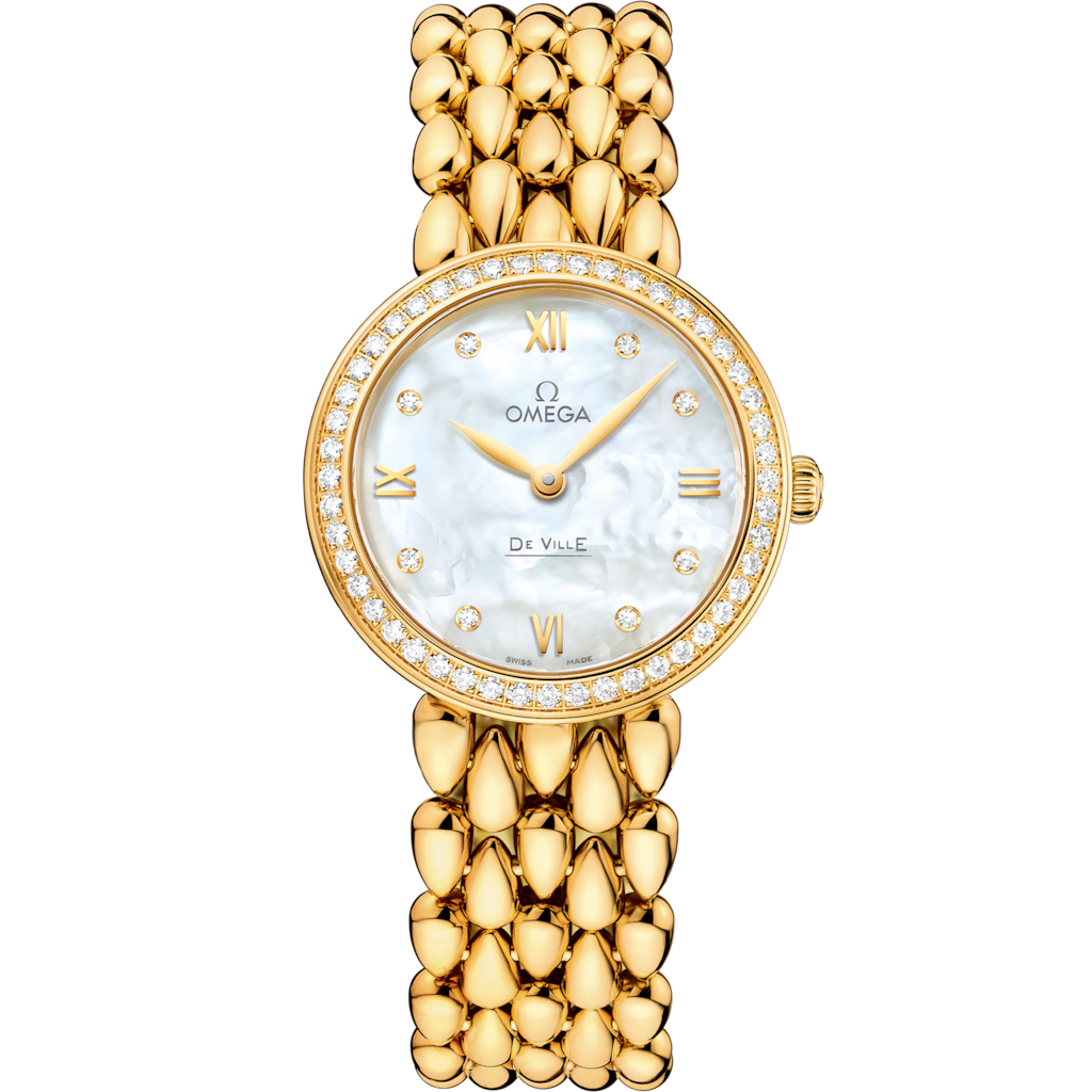 Omega De Ville Prestige Quartz Diamond Ladies Watch