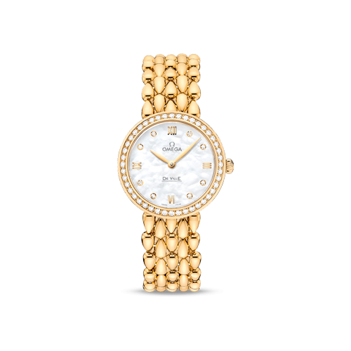 Omega De Ville Prestige Quartz Diamond Ladies Watch