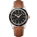 Omega Seamaster 300 Dial Negro Correa Cuero Marron 233.22.41.21.01.002