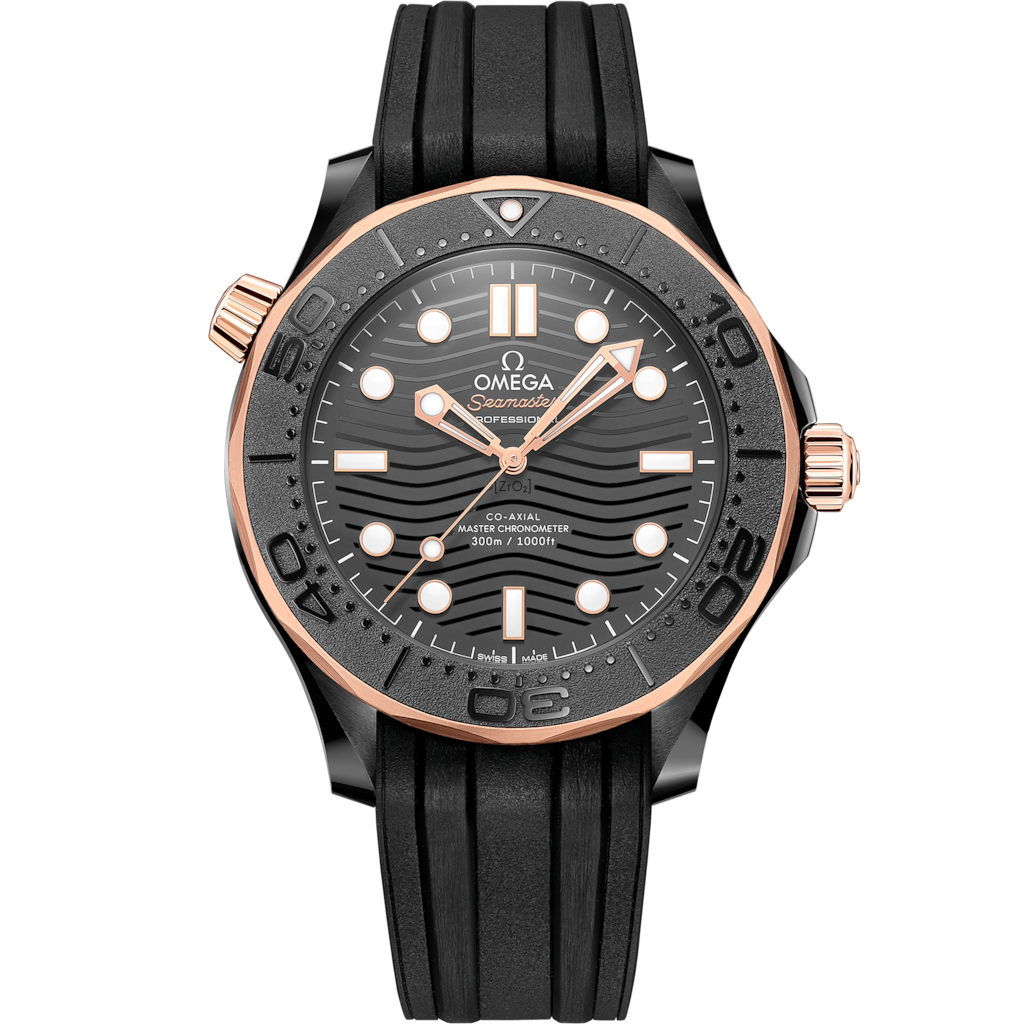Omega Seamaster Automatic Chronometer Black Dial Men's Watch