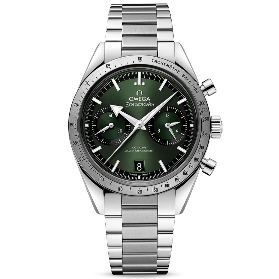 Speedmaster Chronograph Hand Wind Green Dial 332.10.41.51.10.001