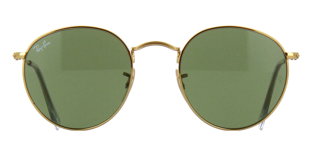 Ray-Ban Round Metal RB3447 001 angular