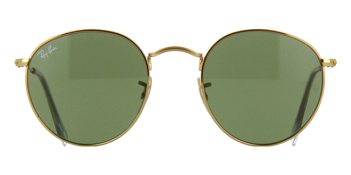Ray-Ban Round Metal RB3447 001 angular