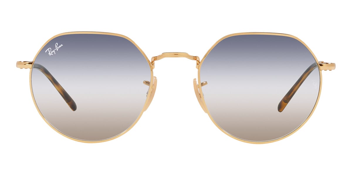 Ray-Ban Jack RB3565 001/GD angular