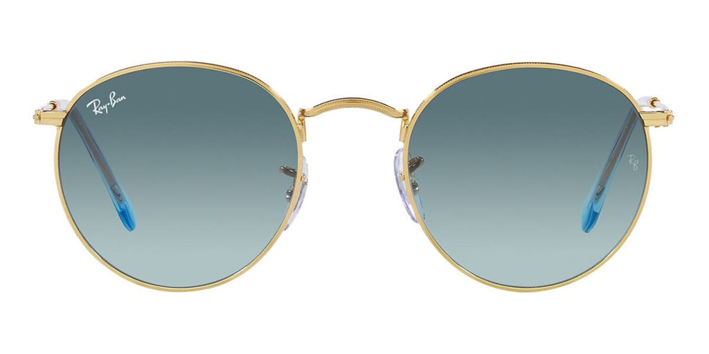 Ray-Ban Round Metal RB3447 001/3M angular