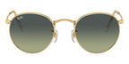 Ray-Ban Round Metal RB3447 001/BH angular