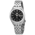 Reloj Seiko 5 Black Dial Stainless Steel SNKL23J1