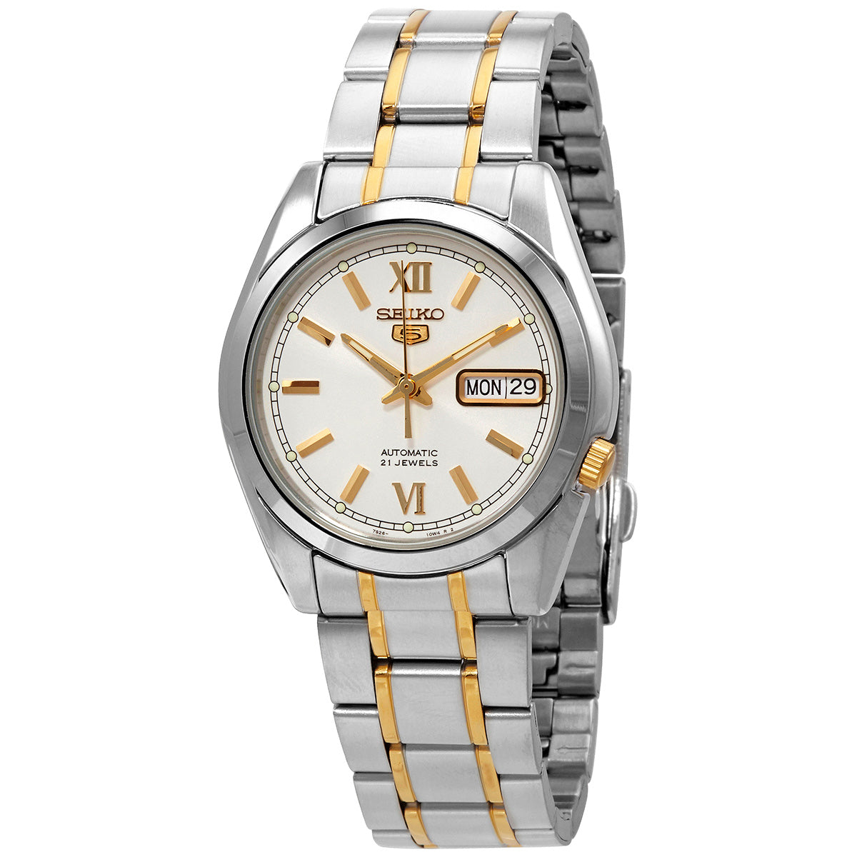 Reloj Seiko 5 Automatic Silver Dial SNKL57