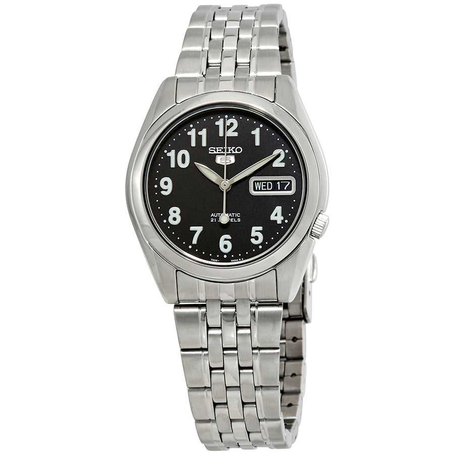 Reloj Seiko Series 5 Automatic Black Dial SNK381
