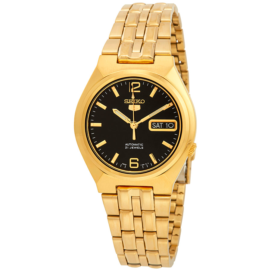 Reloj Seiko Series 5 Automatic Black Dial SNKL66