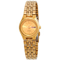 Reloj Seiko Series 5 Automatic Gold Dial Dama SYMA04