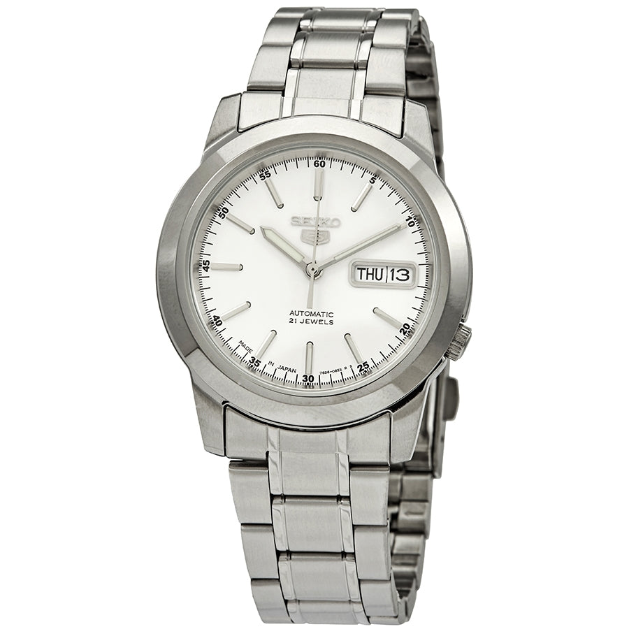 Reloj Seiko Series 5 Automatic Silver Dial SNKE49J1