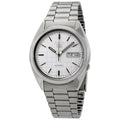 Reloj Seiko Series 5 Automatic White Grid Dial SNXF05
