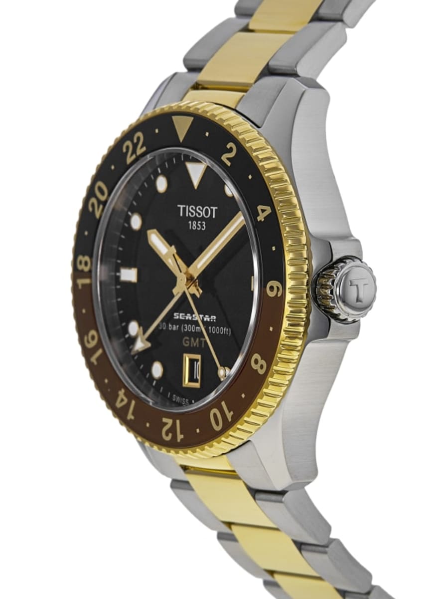Reloj Tissot Seastar 1000 Quartz GMT T120.852.22.051.00