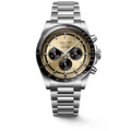 Reloj Longines Conquest Chronograph Automático Dial Champagne L3.835.4.32.6