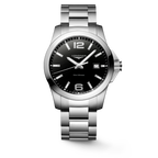 Reloj Longines Conquest Cuarzo 41mm Dial Negro L3.759.4.58.6