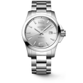 Reloj Longines Conquest Cuarzo 43mm Dial Plateado L3.760.4.76.6
