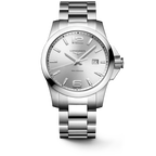 Reloj Longines Conquest Cuarzo 43mm Dial Plateado L3.760.4.76.6