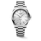 Reloj Longines Conquest Automático 41mm Dial Plateado L3.830.4.72.6