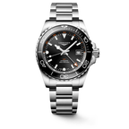 Reloj Longines HydroConquest GMT Automático Dial Negro L3.790.4.56.6