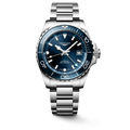 Reloj Longines HydroConquest GMT Automático Dial Azul L3.790.4.96.6
