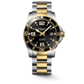 Reloj Longines HydroConquest 41mm Automático PVD Amarillo Dial Negro L3.742.3.56.7