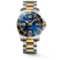 Reloj Longines HydroConquest 41mm Automático PVD Amarillo Dial Azul L3.742.3.96.7