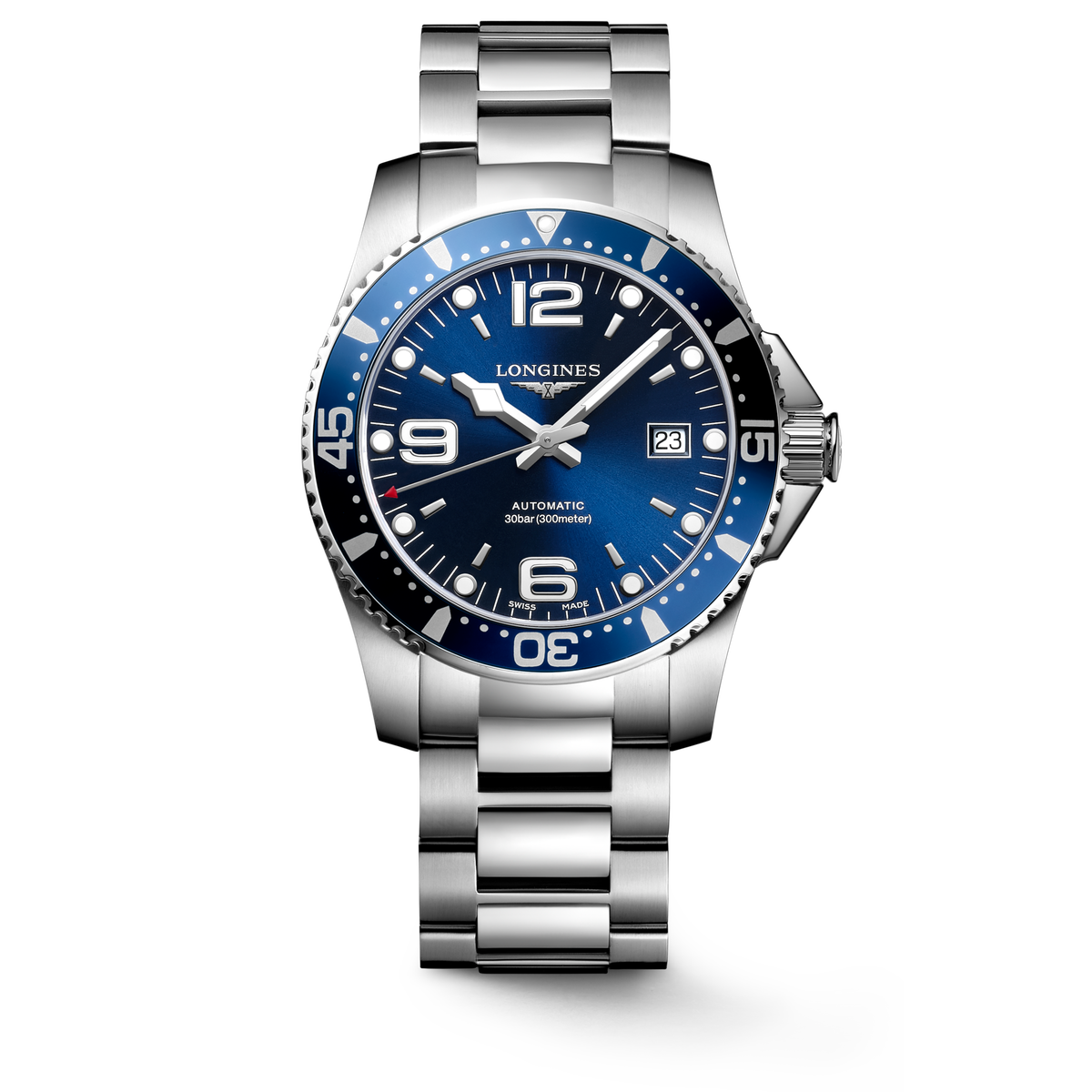 Reloj Longines HydroConquest 41mm Automático Dial Azul L3.742.4.96.6