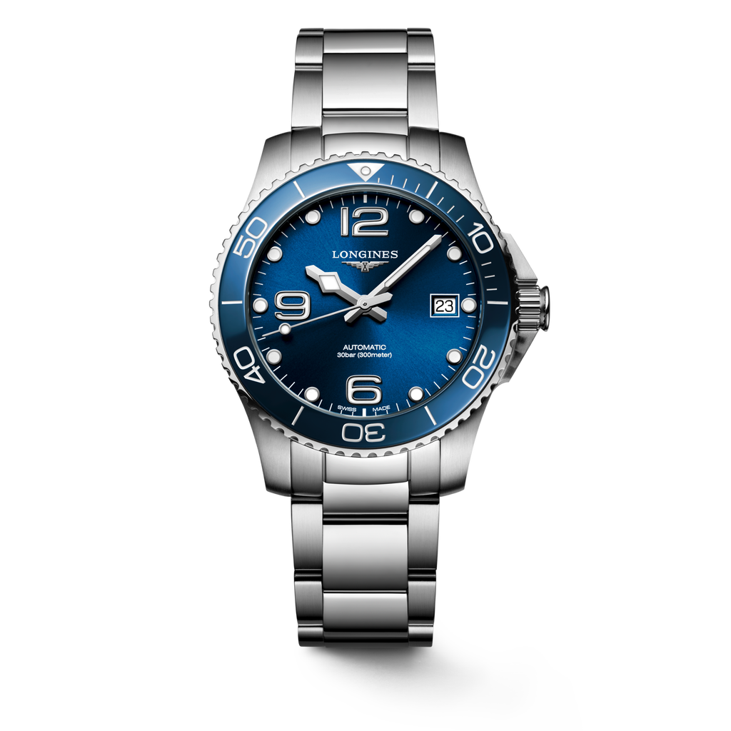 Reloj Longines HydroConquest 39mm Automático Dial Azul L3.780.4.96.6