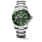 Reloj Longines HydroConquest Automático Bisel Cerámico Dial Verde L3.781.4.06.6