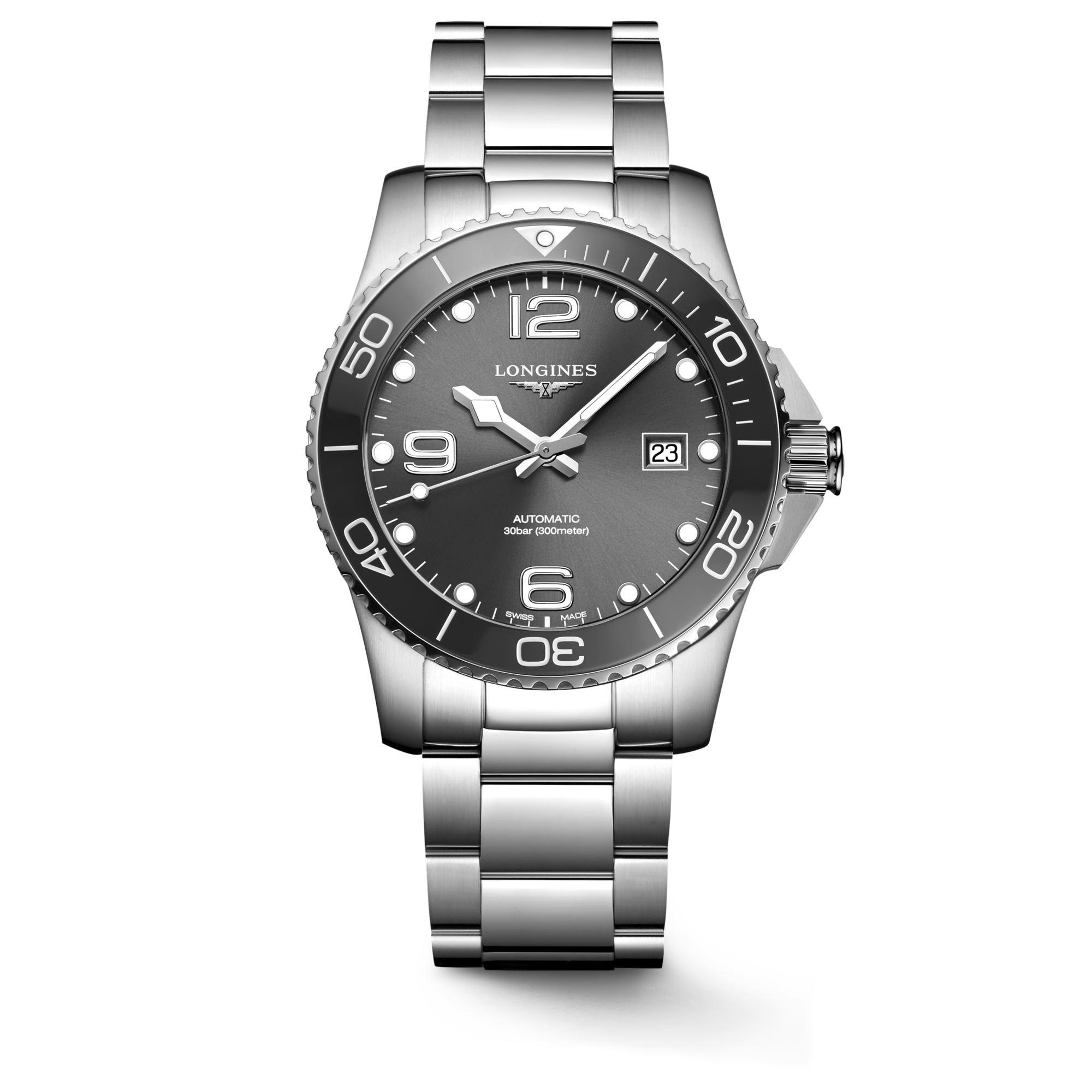 Reloj Longines HydroConquest Automático Acero y Cerámica 41mm L3.781.4.76.6