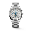 Reloj Longines Master Collection Complete Calendar Chrono Moonphase Brazalete Acero L2.673.4.78.6