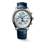 Reloj Longines Master Collection Chronograph Moonphase Dial Plateado L2.773.4.71.2