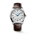 Reloj Longines Master Collection Automático Correa Marrón Dial Plateado L2.793.4.78.3