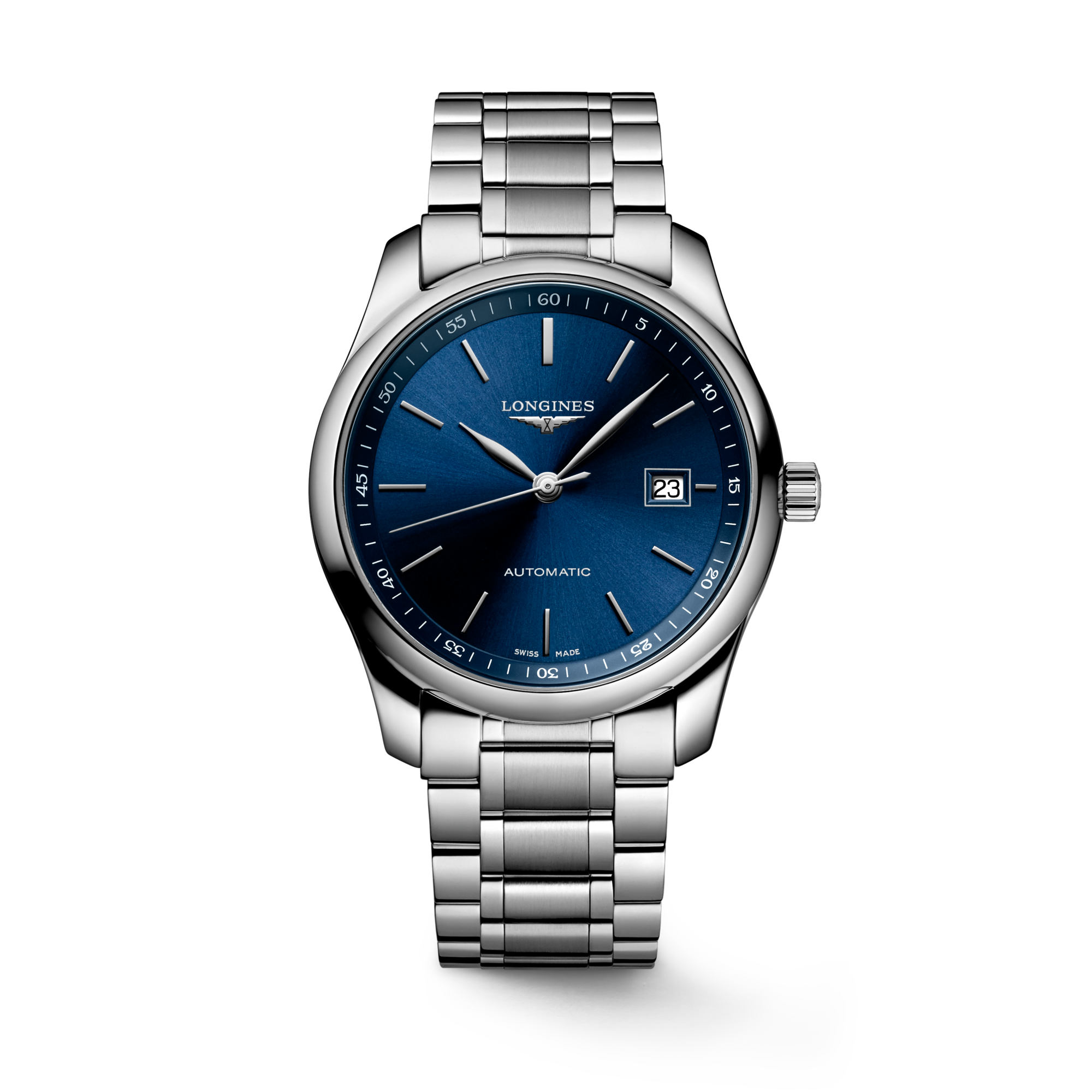 Reloj Longines Master Collection Automático Correa Azul L2.793.4.92.0