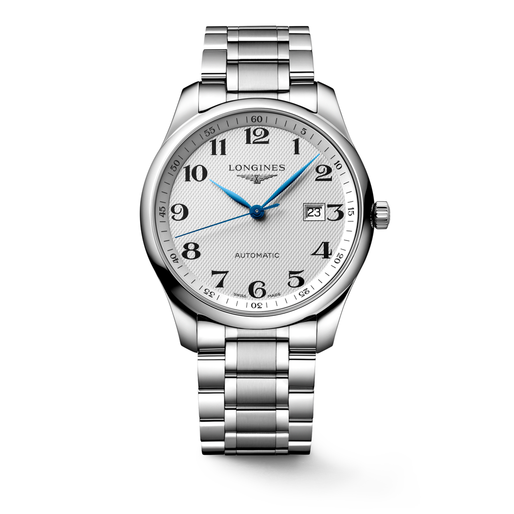 Reloj Longines Master Collection Automático Dial Plateado Barleycorn L2.893.4.78.6