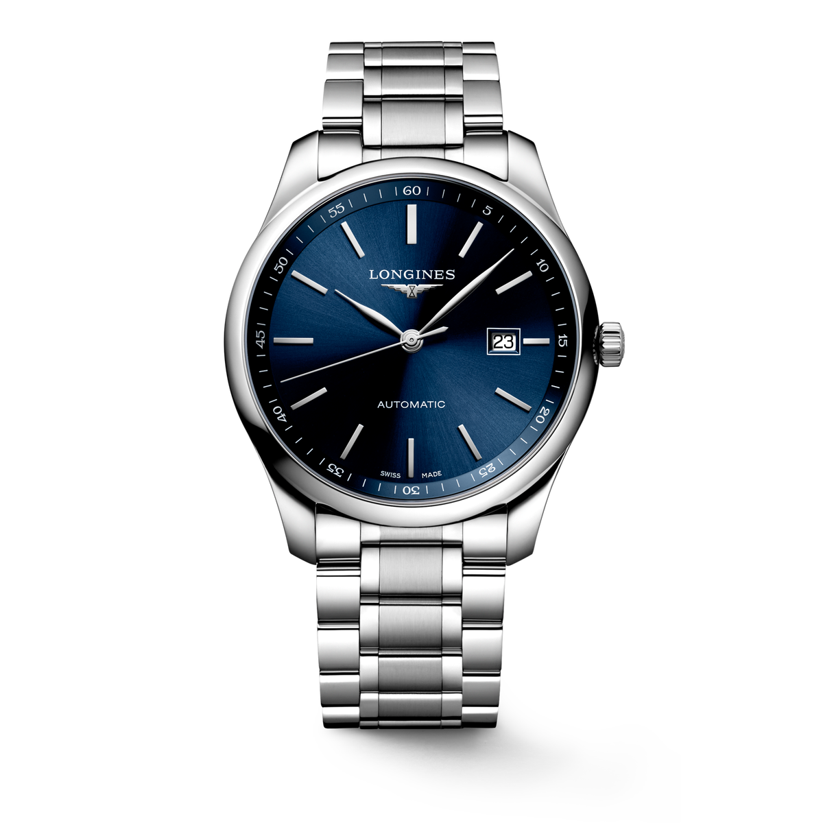 Reloj Longines Master Collection Automático Dial Azul Sunray L2.893.4.92.0