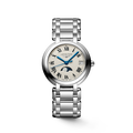 Reloj Longines PrimaLuna Moonphase Quartz Dial Marfil Opalino L8.116.4.71.6